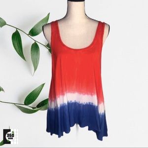 NWT Altar’d State Color Dyed Flowy Tank